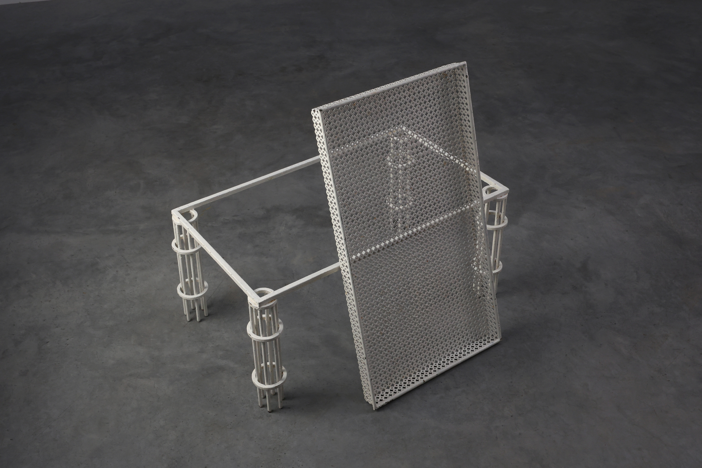 Mid-Century French Coffee Table by Mathieu Matégot, 1960thumbnail